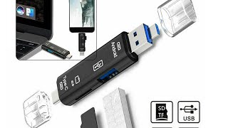 [Review] Đầu Đọc Thẻ Nhớ Đa Chức Năng Micro USB 5 Trong 1