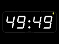 65 minute timer u0026 alarm 1080p countdown