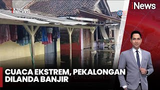 Ratusan Rumah dan Rel Kereta di Pekalongan Terendam Banjir, Aktivitas Lumpuh | iNews Room | 30/01