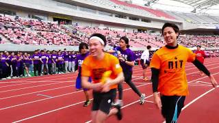 NSGカレッジリーグ　専門学校　新潟　運動会　男女混合リレー　ミックスリレー 1