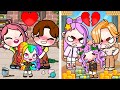 Poor Family But Happy And Rich Family But Sad #2 | Sad Story | Avatar World | Pazu Games