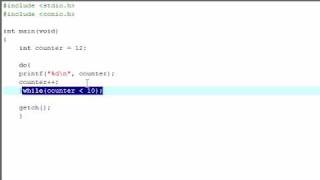 C Programming Tutorial - 9 - Do While Loops
