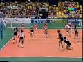 wgp2001女排大獎賽→中國vs日本 亂球大車拼