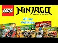 All My Lego Ninjago Vehicles (Part 1)