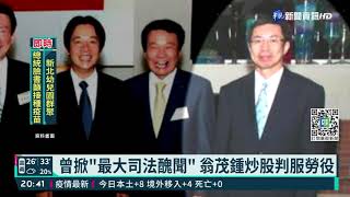 服勞役涉嫌造假 富商翁茂鍾判2年2月｜華視新聞 20210907