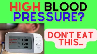 10 Foods To Avoid For A Healthy Blood Pressure.Never Eat These Foods If you Have High Blood Pressure