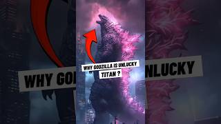 Godzilla is unlucky titan in earth 😭|| Godzillaxkong 🔥|| #shorts  #godzilavskong #youtubeshorts