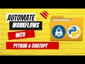 Automate Your Workflow with Python: Create New Folders Effortlessly with ChatGPT!