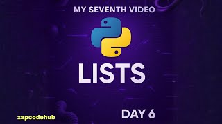 Python for Beginners – Day 6: Lists Explained with Examples