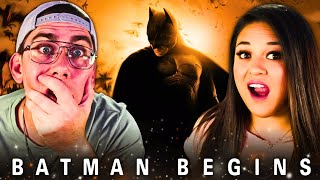 Our First Time Watching Christopher Nolan's *BATMAN BEGINS (2005)* [REACTION]