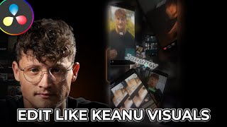 Edit like Keanu Visuals in Davinci Resolve (Advanced 3D Composition)