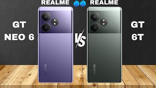 REALME GT 6T VS REALME GT NEO 6. FULL SPECS REVIEW. CHECK OUT WHO'S WINNER 🏆?