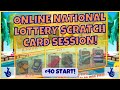 National Lottery Online Scratch Cards! 💥 Starting With £40 & Playing Various Games! #scratchcards