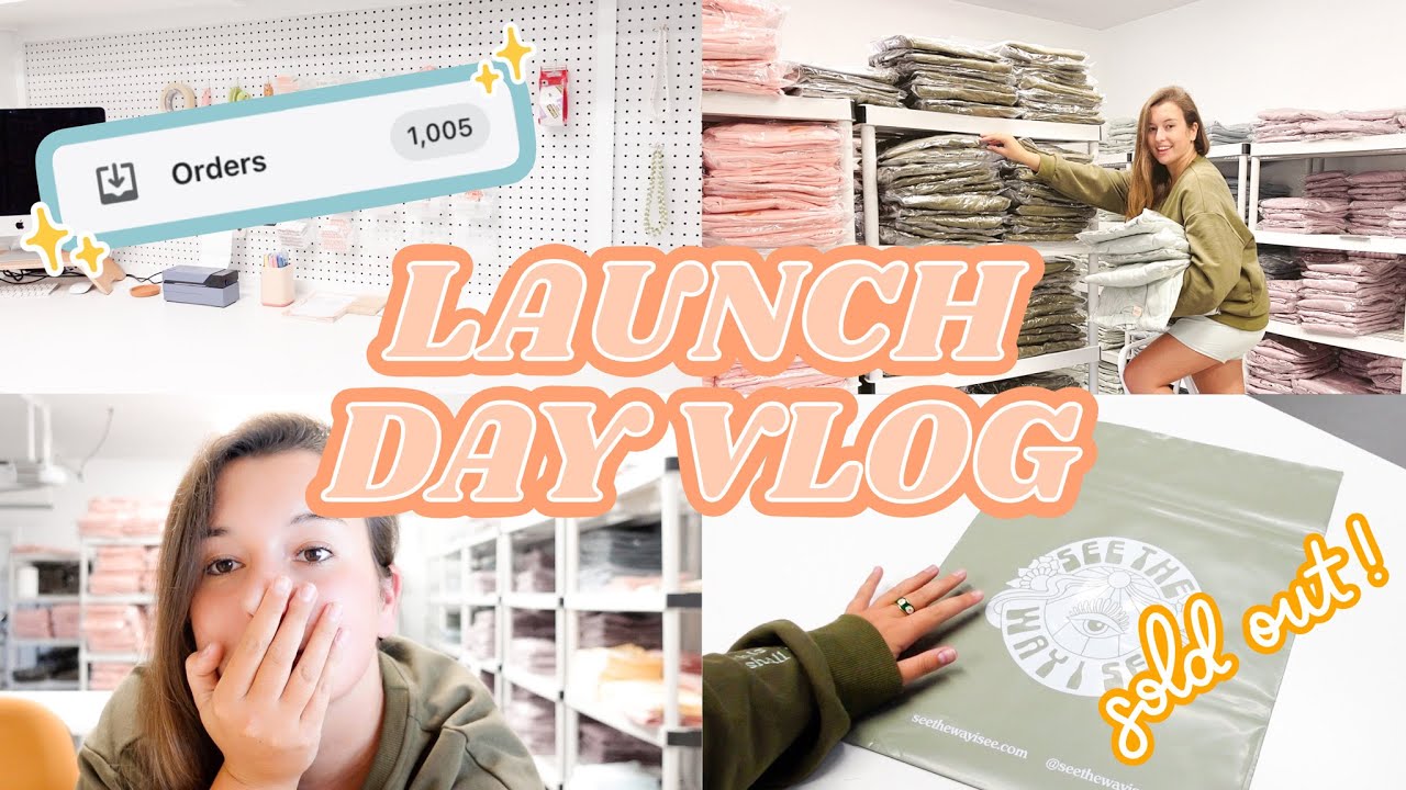 Studio Vlog 002 Over 1 000 Orders Youtube