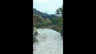 New milestone: 10,000 extractions of river waste