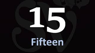 How to Pronounce 15 (Number Fifteen)