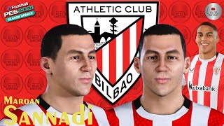 Maroan Sannadi Create Face PES 2021 Athletic Bilbao | NISZ Gaming