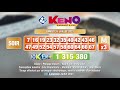 Tirage du soir Keno gagnant à vie® du 31 juillet 2021 - Résultat officiel - FDJ