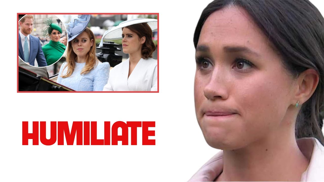 The Sussexes Humiliated As Princess Eugenie And Beatrice Reject To ...