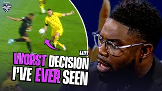 Jamie Carragher & Micah Richards STUNNED by handball decision! | UCL Today | CBS Sports Golazo