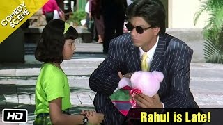 Rahul is Late! - Comedy Scene - Kuch Kuch Hota Hai - Shahrukh Khan, Sana Saeed