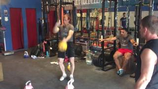 Kettlebell Snatch Paced and Sprint Method by TX KB and Denis Vasilev