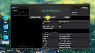 QuickPlan - Combine multiple projects into one