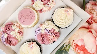 Watch Me Decorate 1,200 Cupcakes for Mother’s Day 2021 | I’m Working at a Commercial Bakery Again?!
