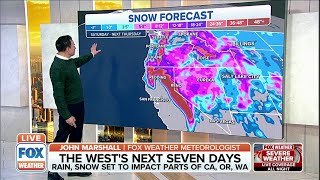 West Coast Storm Could Bring 6 to 9 Feet Of Snow To CA Mountains