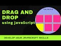 Drag  and Drop Using HTML, CSS & JavaScript | Step By Step Code