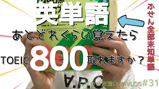 【TOEIC爆上げプロジェクト進行中】派遣在宅勤務OL  Vlog＃31 英単語力不足に悩むOLのTOEIC勉ルーティン/秋のご飯【社会人勉強】