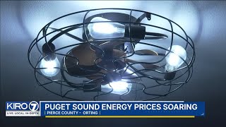Pierce County residents feeling sticker shock at Puget Sound Energy electric bills