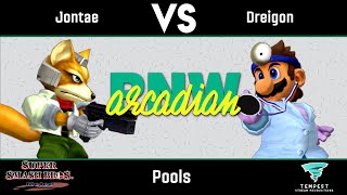 Jontae (Fox) vs Dreigon (Dr. Mario) - Pools - PNW Arcadian 2024