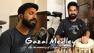 Jagjit Singh Gazals medley | Live cover by Sahadeo Raut
