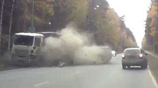 Truck Crash Compilation December 2016 Truck accident 2016  Russian Car crashes