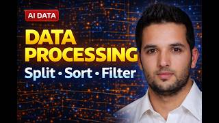 How AI Processes Data Using NumPy | Split, Search, Sort & Filter #6