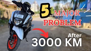 5 Major problem After 3000 Km | Yamaha Ray ZR | #yamaha @UltimateAyushVlog