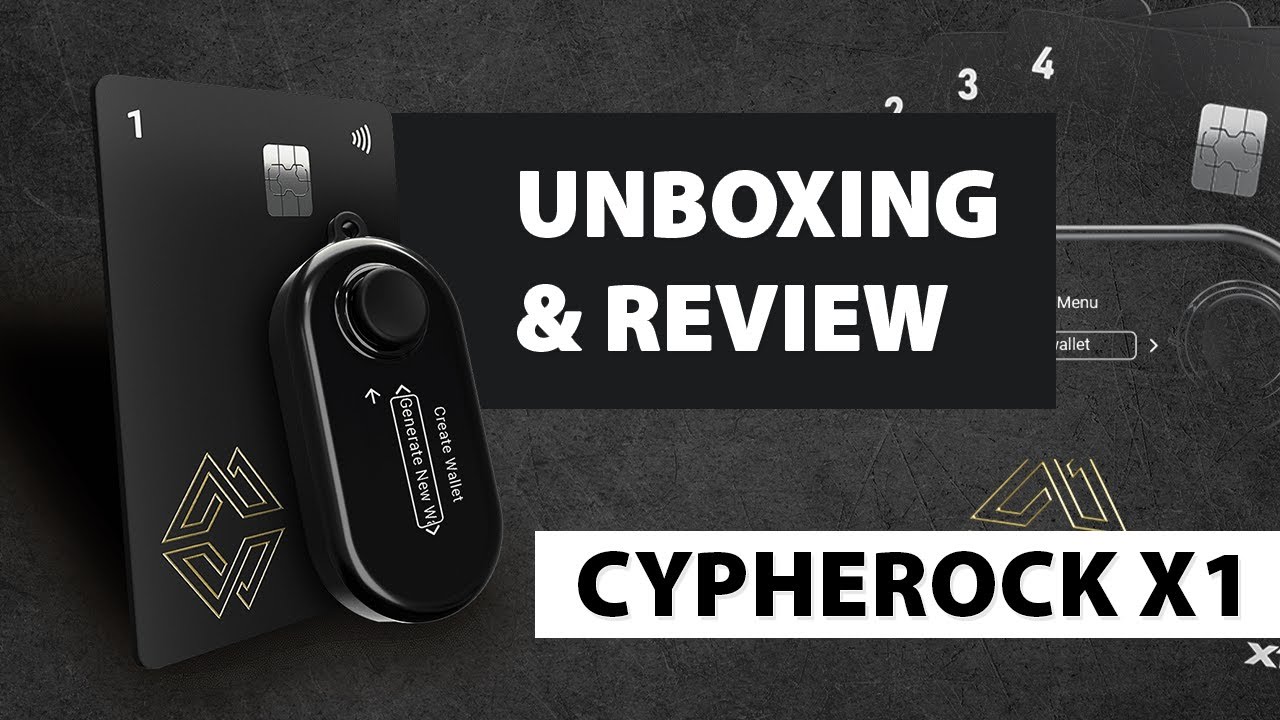 Cypherock X1 Wallet Unboxing & Review | Is This The Safest Crypto ...