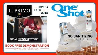 Horeca Expo Gent 2018  I Cleaning Soft Serve Machines News I Meet the No Sanitizing Experts