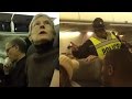 Liberal Woman Harassing a Trump Supporter, Gets Kicked off Plane By Police