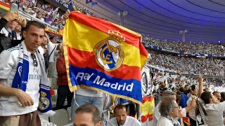 20,000 Real fans singing HALA MADRID y nada mas I Champions League Final Paris 2022