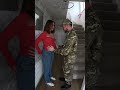 Soldier Surprises Family After Deployment, Gets Big News! #shorts