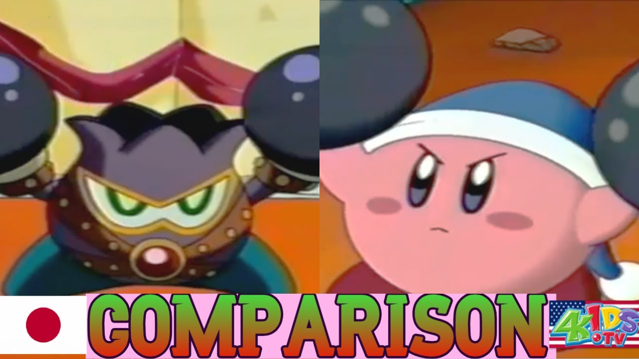 Bomb Kirby Introduced! / Bomb Kirby VS Denjaa (JAP VS ENG) | Kirby ...