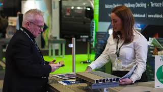 AliDeck showcase their aluminium decking range at Futurebuild 2020