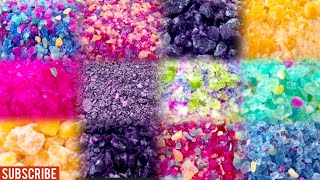 REQUESTED VIDEO | ASMR AJING COLORFUL CRUNCHY \u0026 CRUSHED ICE EATING