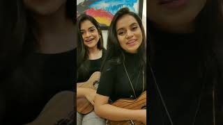 Sar Jo Tera Chakraaye - Nandy Sisters | YouTube shorts | Antara & Ankita | Bollywood Retro Hits