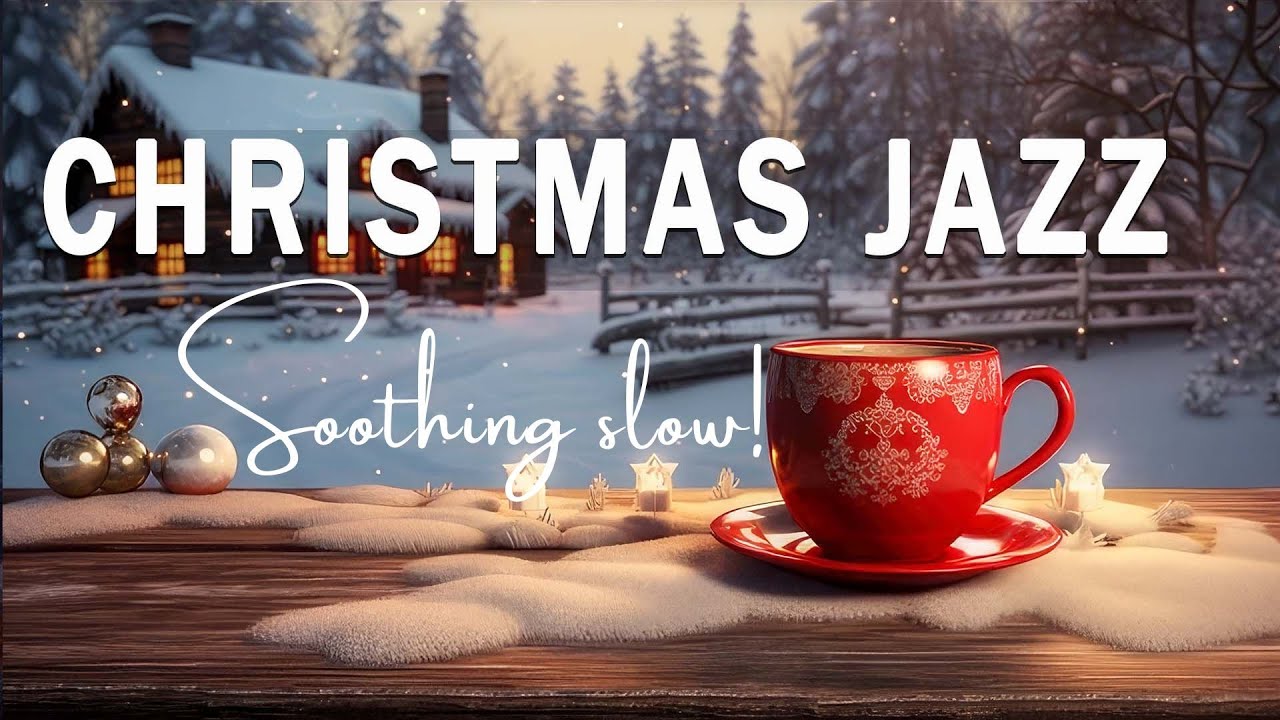 Relaxing Christmas Jazz Music In Cozy Christmas Ambience 🎄 Christmas ...