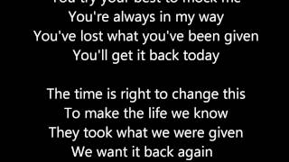 Three Days Grace - Born Like This [Lyrics]