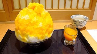 A Shaved Ice Shop in Kawagoe - Korega Kakigori, これがかき氷 かき氷 マンゴーかき氷