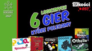 6 (+bonus) interesujących gier logicznych godnych polecenia (na końcu filmu KONKURS)